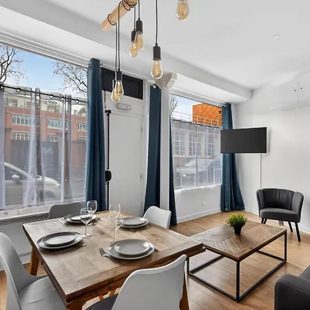 Charming 2-room Loft-style Near Montmartre *