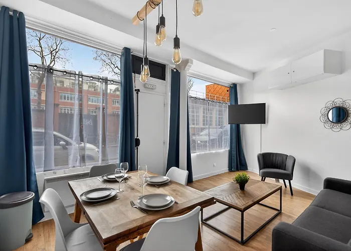 Charming 2-room Loft-style Near Montmartre *